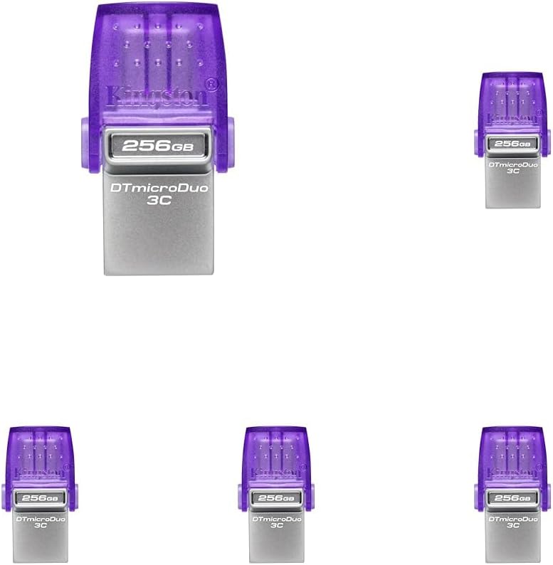 Kingston DataTraveler microDuo 3C 256GB USB-C & USB-A Drive