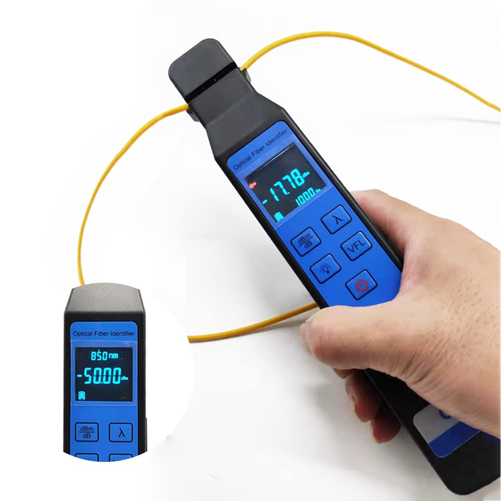 Live Optical Fiber Identifier with Built in VFL and OPM Functions