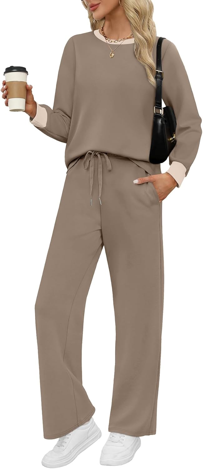 WIHOLL Lounge Sets for Women: Stylish Travel Outfits for Fall
