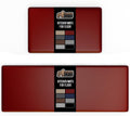Comforted Kitchen Anti Fatigue Mats 2 Pack 17x29 + 17x59 Red