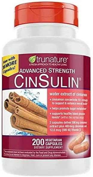 IKJ Advanced Strength Cinsulin with Cinnamon and Chromium Picolinate