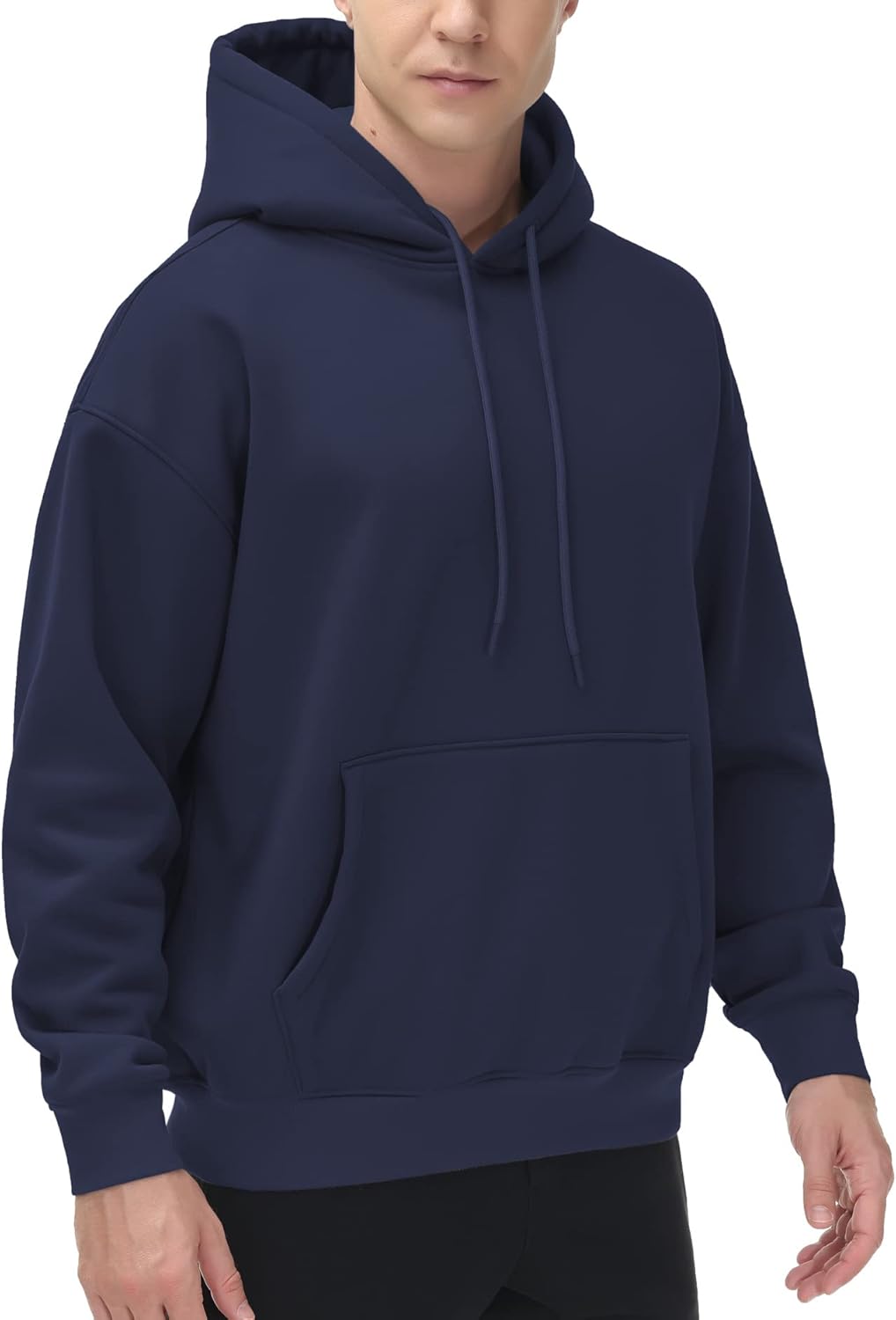 Men's Fleece Pullover Hoodie Ultra Soft with Pockets for Comfort