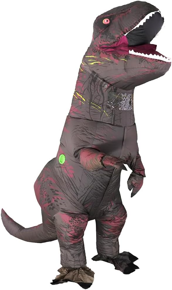 Inflatable Dinosaur Costume for Adults - Funny T-rex Suit