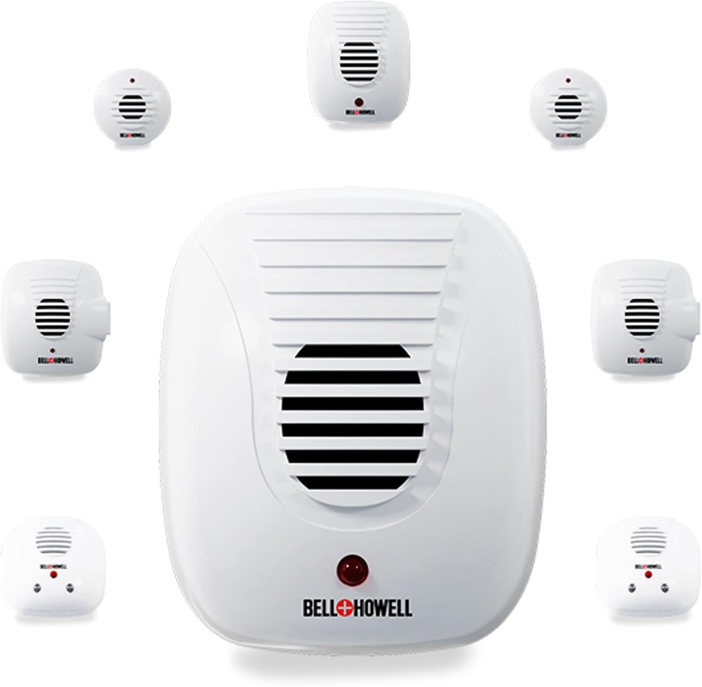 Bell+Howell Ultrasonic Pest Repeller 8 Pack for Home Use
