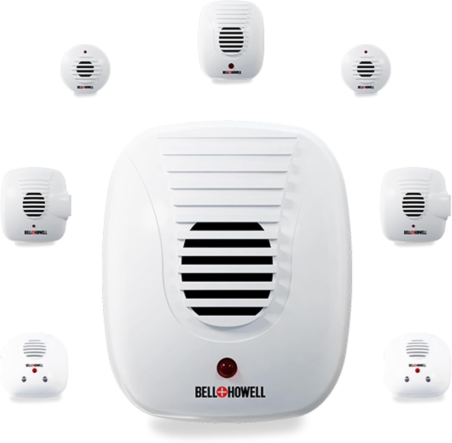 Bell+Howell Ultrasonic Pest Repeller 8 Pack for Home Use