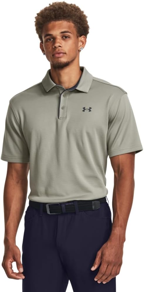 Under Armour Men's Tech Golf Polo: Soft, Light & Breathable Fabric