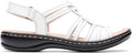 Clarks Leisa Janna Sandal for Women - Full Grain Leather Comfort
