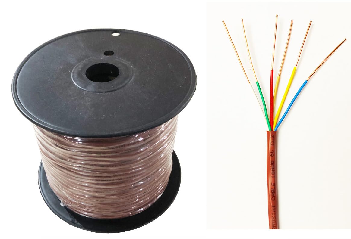 18/6 250ft Thermostat Control Cable Wire for HVAC Applications