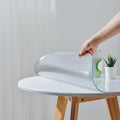 34 Inch Frosted Round Table Cover Protector - Heavy Duty 1.5mm