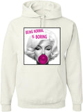 Wild Bobby Marilyn Being Normal is Boring Unisex Graphic (Style FXMV)