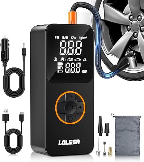 150 PSI Cordless Tire Inflator - Inflate Anywhere!