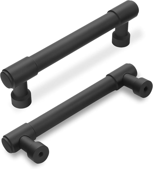 10 Pack 3 Inch Matte Black Cabinet Handles for Stylish Decor