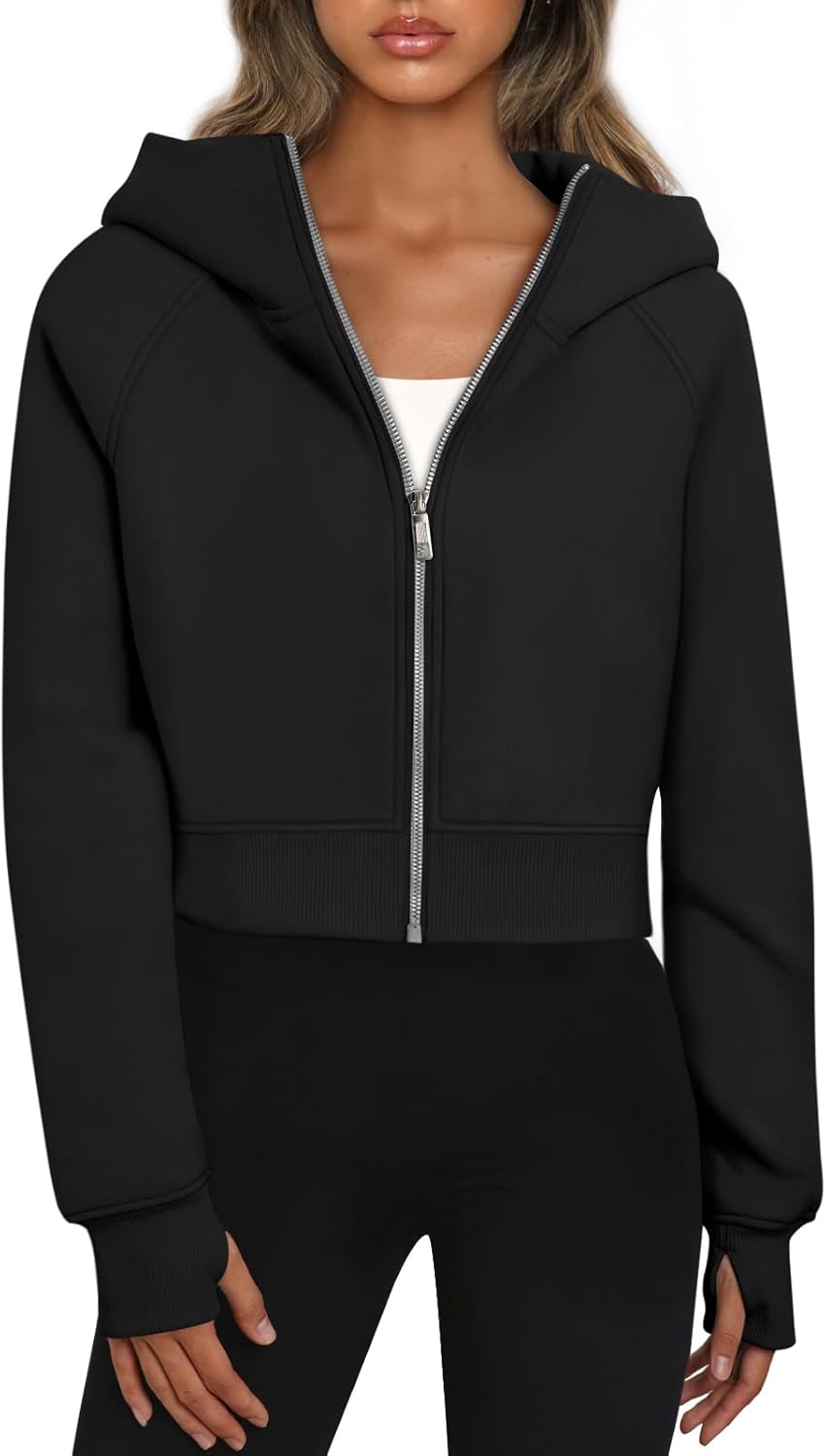 Trendy Queen Womens Zip Up Hoodies for Cozy Fall Outfits