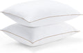 puredown Goose Feathers and Down Pillows, Premium Medium to Firm