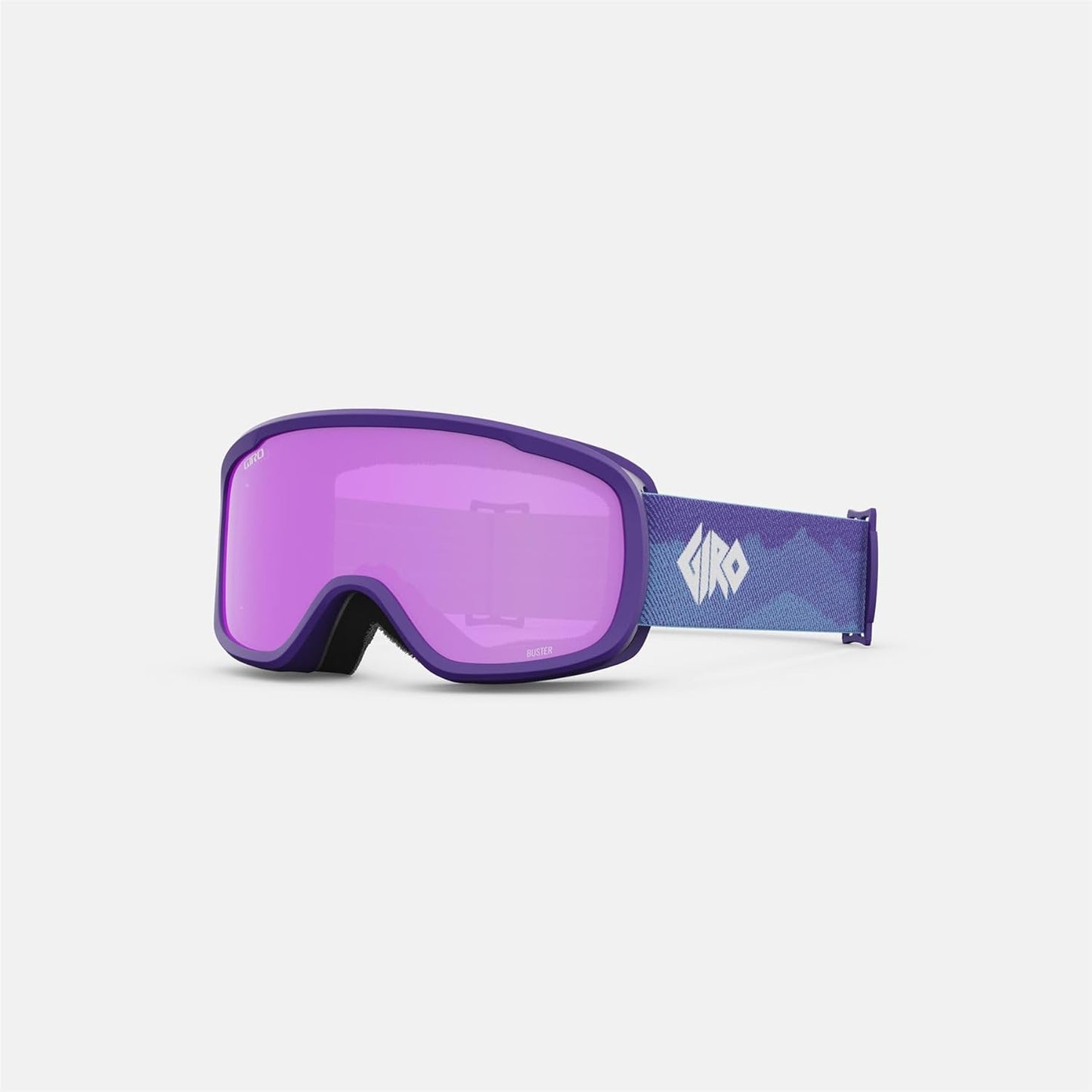 Giro Kids Ski Goggles - Purple Lenticular Strap, Amber Lens