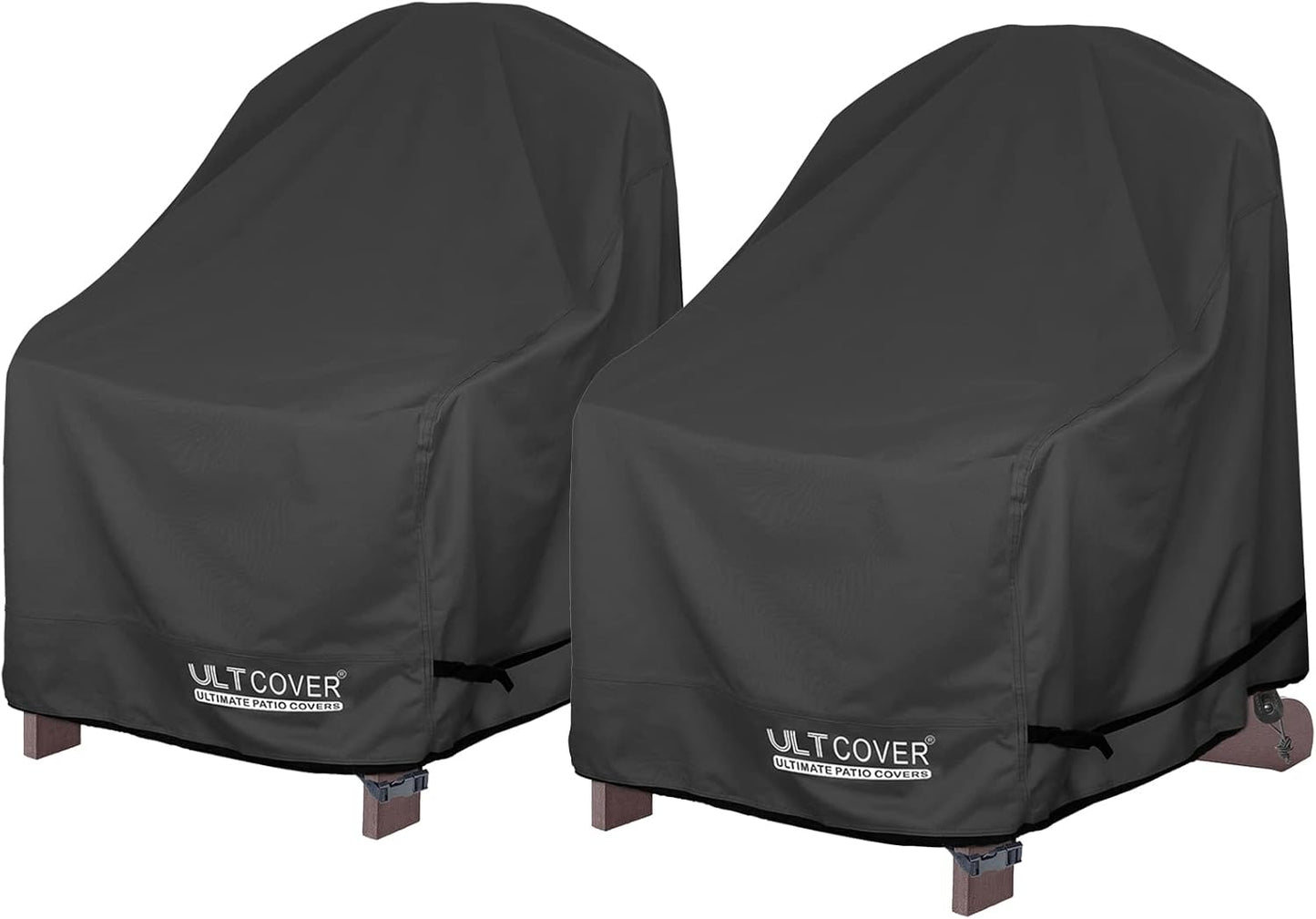 ULTCOVER Waterproof Patio Adirondack Chair Cover 2 Pack