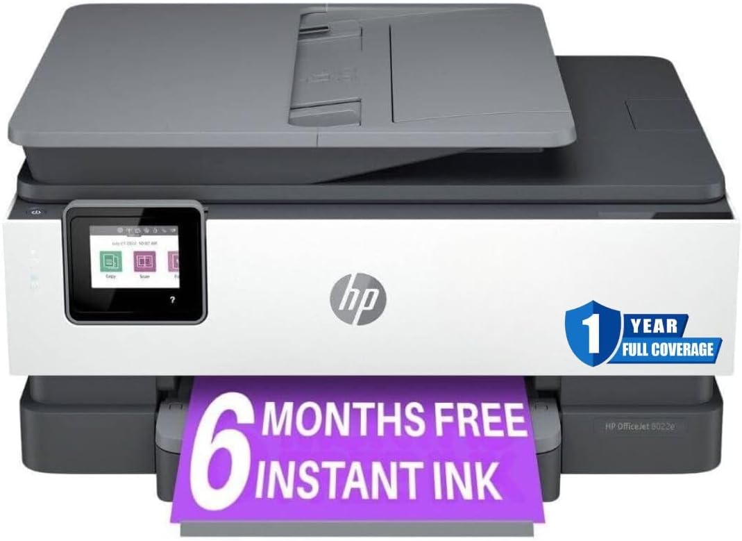 HP 8022e All-in-One Printer: Wireless, Two-Sided Printing