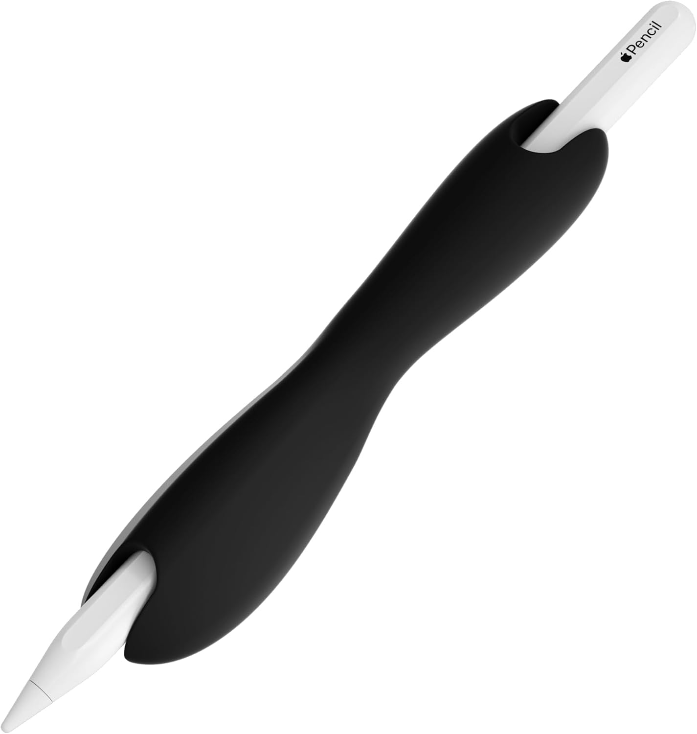 Apple Pencil Pro Grip: Ergonomic Design, Magnetic Charging, Black