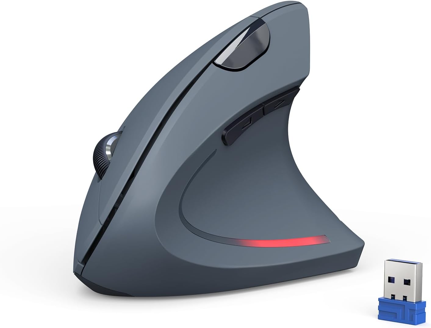 TECKNET Ergonomic 4800 DPI Wireless Mouse - Silence & Comfort