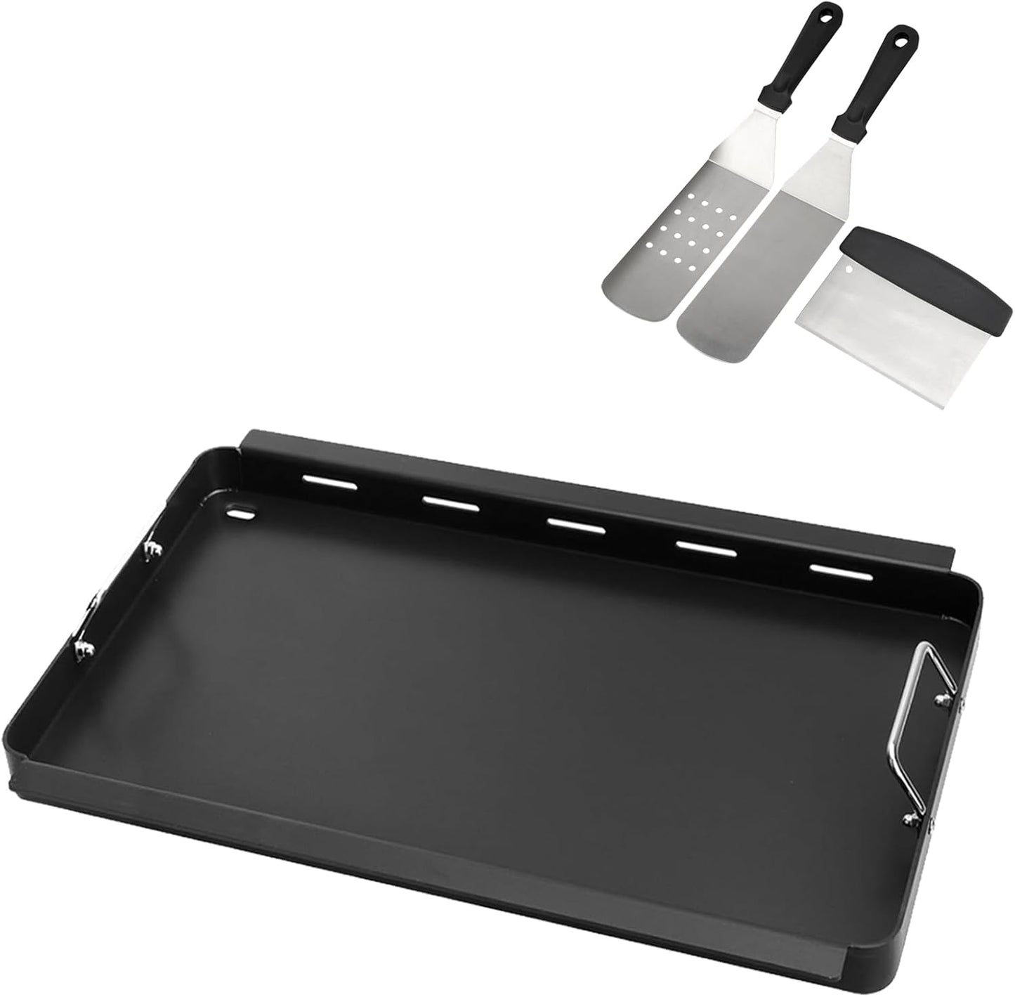 Full Size Griddle Insert with Spatula Set for Charbroil Grill