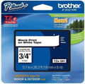 Brother P-Touch TZE-241 3/4 in Laminated Label Tape - Durable