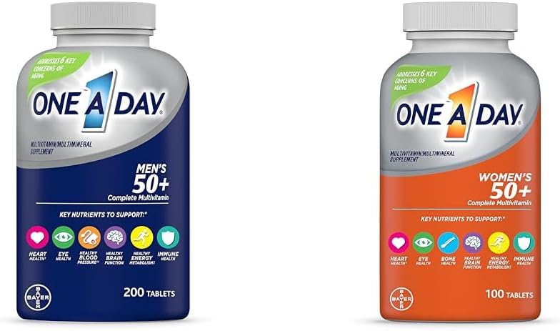 ONE A DAY Mens 50+ Healthy Advantage Multivitamin Review