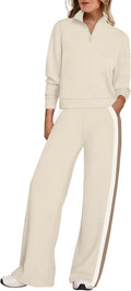 Travel-Ready WIHOLL Women's Two Piece Outfit for Leisure Time