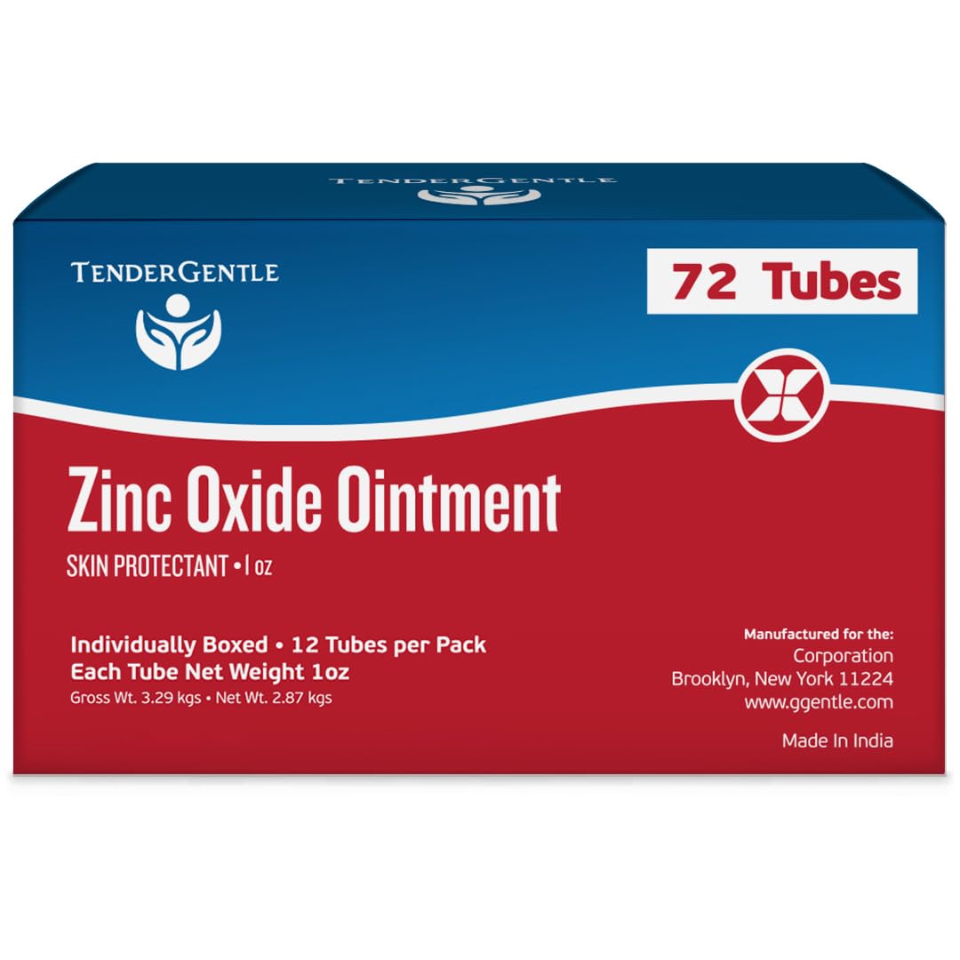 Zinc Oxide Ointment for Diaper Rashes, Cuts, and Burns