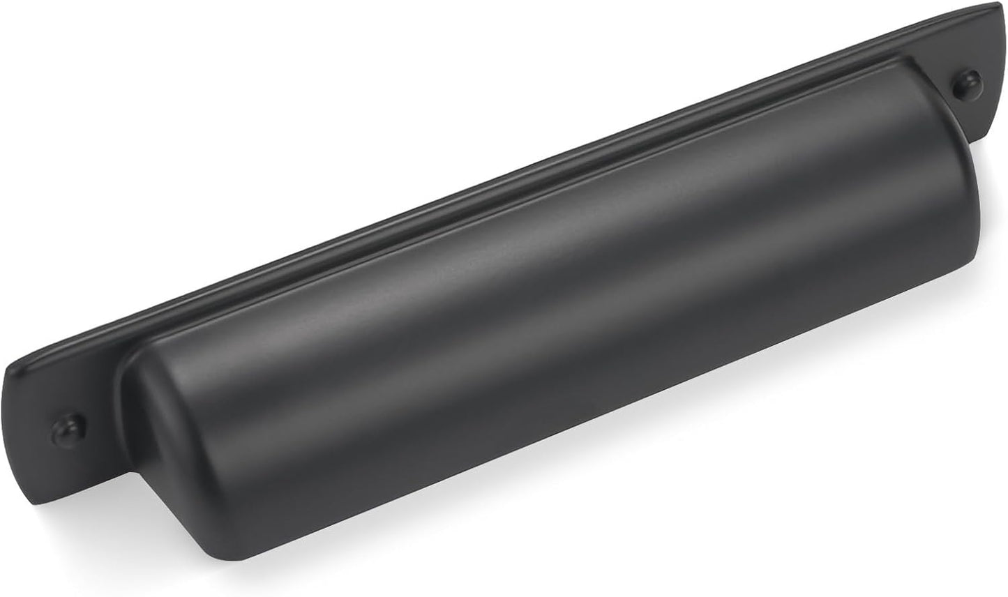 10 Pack 3.75 inch Matte Black Kitchen Cabinet Handles for Modern Homes