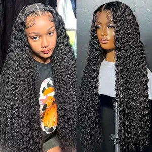 20 Inch 5X5 HD Lace Closure Wigs Human Hair for Black Women