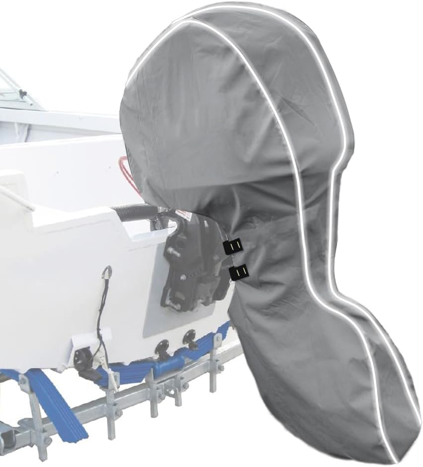 600D Fade and Tear Resistant Trailerable Outboard Motor Cover