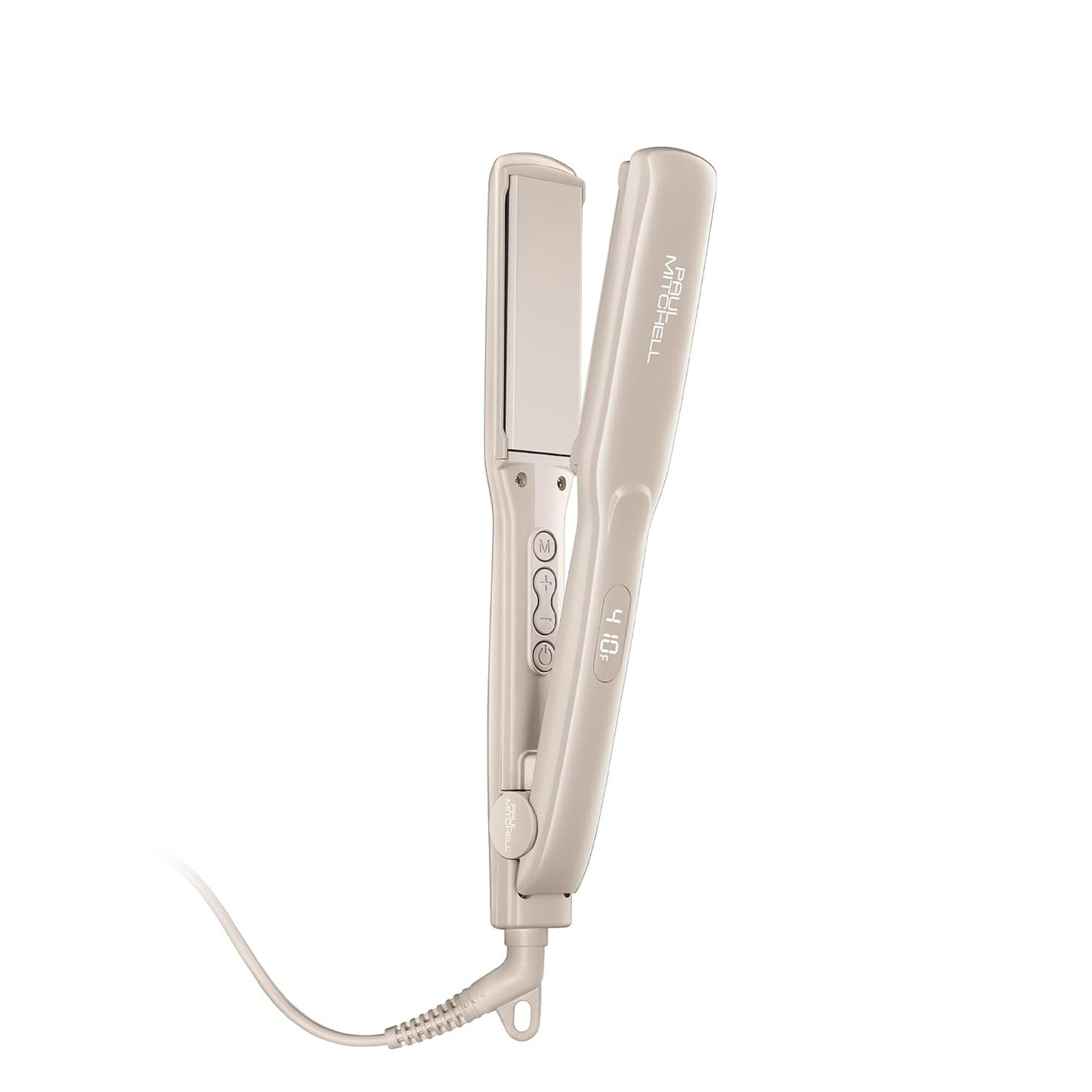 Ceramic Flat Iron with Adjustable Heat for Smoothing and Straightening