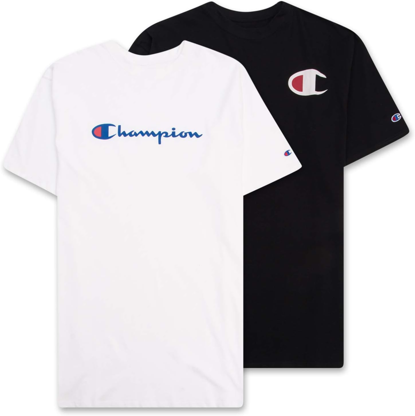 Champion Big and Tall T Shirts for Men - 2 Pack Graphic Tees