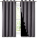 Stylish 100% Blackout Curtains by NICETOWN for Energy Savings