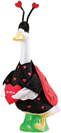 Love Bug Goose Outfit for 23in Lawn Goose - Valentine Costume