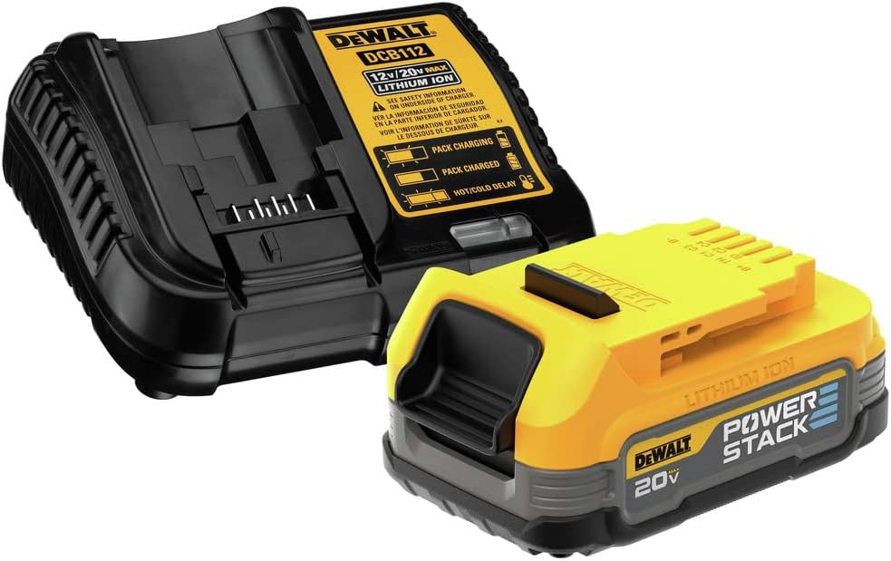 DEWALT 20V MAX POWERSTACK Compact Starter Kit