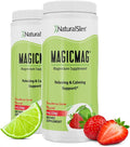 NaturalSlim MagicMag Pure Magnesium Citrate Powder - Strawberry Lime