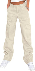 Cargo Pants for Women High Waisted Casual Baggy Wide Leg - Comfortable