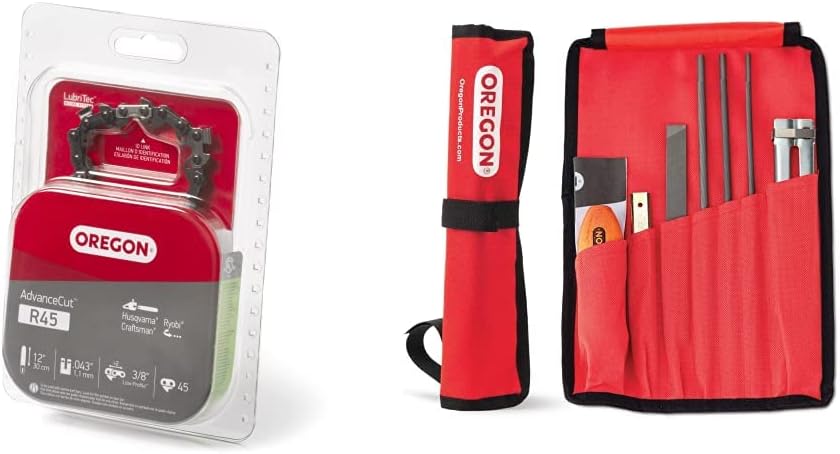 Oregon R45 AdvanceCut Chainsaw Chain and Sharpening Kit Review