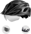 ROCKBROS Bike Helmet with Magnetic Goggles for Safe Cycling