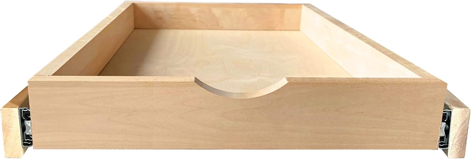 Soft Close Drawer Slides for Kitchen Cabinet Organizer - 15W x 21D
