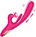 1 in Stretch Beaded Thrusting Rabbit Vibrator - Scalable G Spot Toy