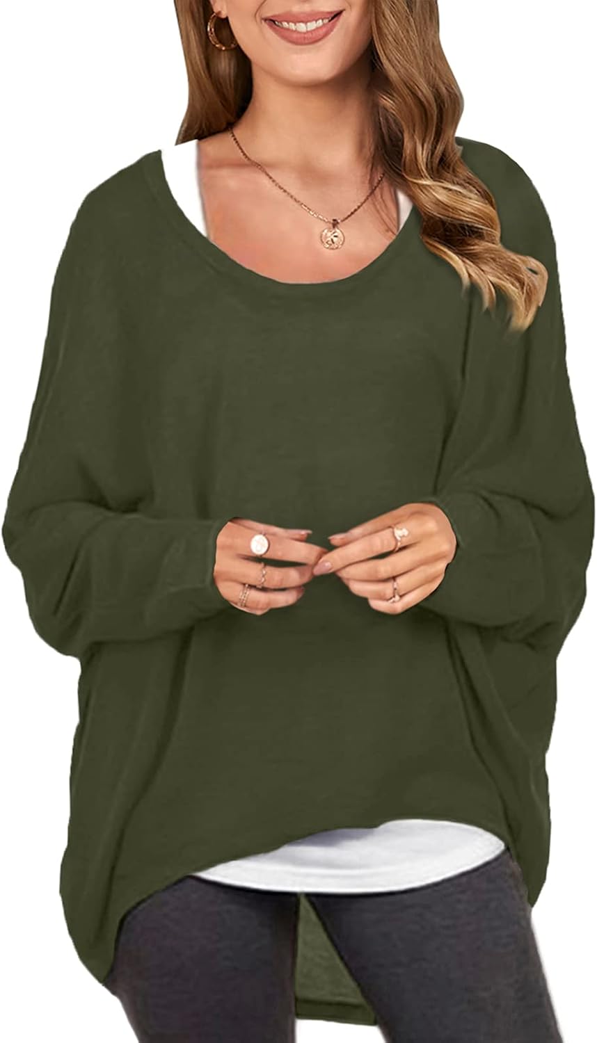 ZANZEA Women's Off The Shoulder Batwing Tops for Casual Style