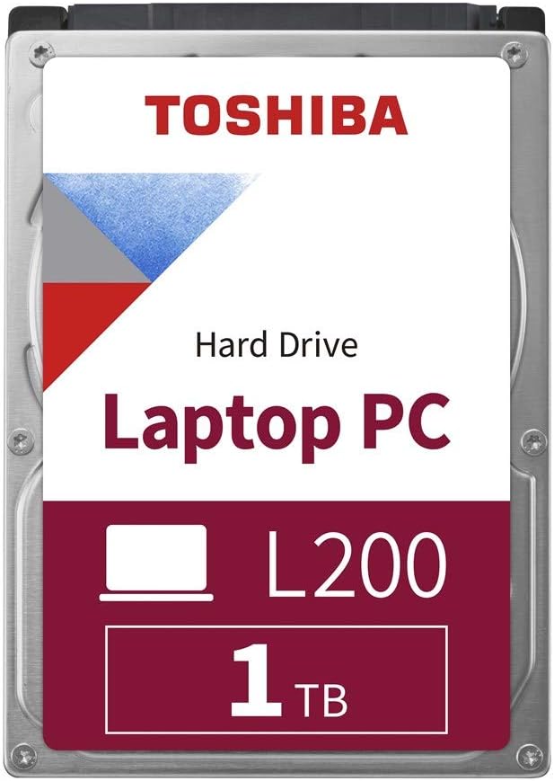 Toshiba L200 Mobile 2.5 in 1TB SATA HDD for Reliable Storage