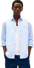 Tommy Hilfiger Long Sleeve Poplin Regular Fit Shirt (Style R2SZ)