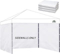 Instant Canopy Sidewalls 10x10 White 3pcs - Waterproof 300D Fabric