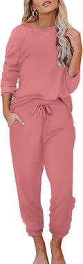 Ekouaer Womens Pajamas Set Long Sleeve Loungewear - Soft (Style 316X)