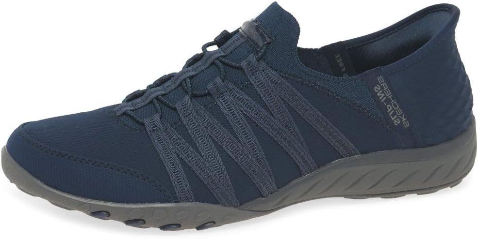 Skechers Women's Breathe Easy-Roll with Me Slip-On Sneakers