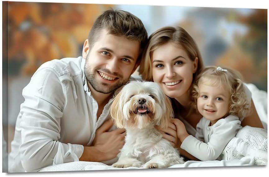 Custom Canvas Wall Art for Personalized Home Decor and Gifts