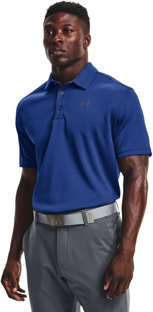 Under Armour Men's Tech Golf Polo: Soft, Light & Breathable Fabric